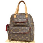 Louis Vuitton Vintage Pre-owned Canvas handvskor Brown, Dam