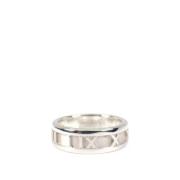 Tiffany & Co. Pre-owned Pre-owned Silver ringar Gray, Dam