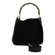 Gucci Vintage Pre-owned Mocka handvskor Black, Dam