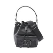 Valentino Vintage Pre-owned Laeder handvskor Black, Dam