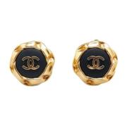 Chanel Vintage Pre-owned Guld chanel-smycken Yellow, Dam