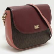 Michael Kors Pre-owned Pre-owned Belagd canvas axelremsvskor Multicolo...