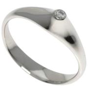 Tiffany & Co. Pre-owned Pre-owned Platina ringar Gray, Dam