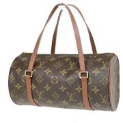 Louis Vuitton Vintage Pre-owned Canvas handvskor Brown, Dam