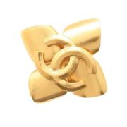 Chanel Vintage Pre-owned Guld chanel-smycken Yellow, Dam