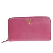 Prada Vintage Pre-owned Laeder plnbcker Pink, Dam