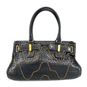 Bottega Veneta Vintage Pre-owned Laeder handvskor Black, Dam