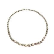 Tiffany & Co. Pre-owned Pre-owned Silver halsband Gray, Dam