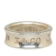 Tiffany & Co. Pre-owned Pre-owned Silver ringar Gray, Dam