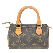 Louis Vuitton Vintage Pre-owned Canvas louis-vuitton-vskor Brown, Dam