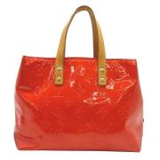 Louis Vuitton Vintage Pre-owned Laeder axelremsvskor Red, Dam