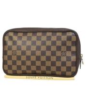 Louis Vuitton Vintage Pre-owned Canvas kuvertvskor Brown, Dam