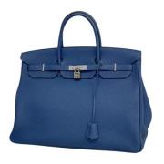 Hermès Vintage Pre-owned Laeder handvskor Blue, Dam