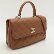 Chanel Vintage Pre-owned Laeder chanel-vskor Brown, Dam