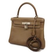 Hermès Vintage Pre-owned Laeder handvskor Brown, Dam