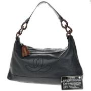 Chanel Vintage Pre-owned Laeder chanel-vskor Black, Dam