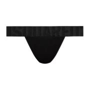 Dsquared2 Logo string Black, Dam