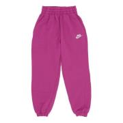 Nike Fuchsia Löst Fleece Topp och Byxa Pink, Dam