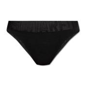 Dsquared2 Briefs med logotyp Black, Dam