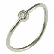 Tiffany & Co. Pre-owned Pre-owned Silver ringar Gray, Dam