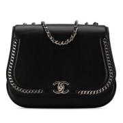 Chanel Vintage Pre-owned Laeder chanel-vskor Black, Dam