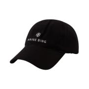 Anine Bing Caps Black, Dam