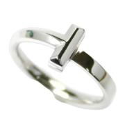 Tiffany & Co. Pre-owned Pre-owned Vitt guld ringar Gray, Dam