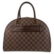 Louis Vuitton Vintage Pre-owned Canvas handvskor Brown, Dam