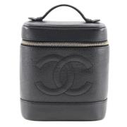 Chanel Vintage Pre-owned Laeder handvskor Black, Dam