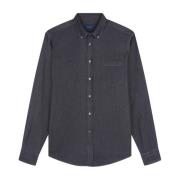 Paul & Shark Denim skjorta Gray, Herr