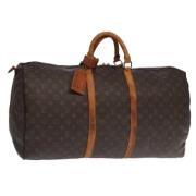 Louis Vuitton Vintage Pre-owned Canvas louis-vuitton-vskor Brown, Dam