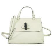 Gucci Vintage Pre-owned Laeder gucci-vskor White, Dam