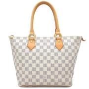 Louis Vuitton Vintage Pre-owned Canvas handvskor Beige, Dam