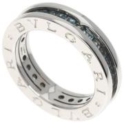 Bvlgari Vintage Pre-owned Vitt guld ringar Gray, Dam