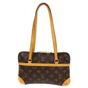 Louis Vuitton Vintage Pre-owned Canvas louis-vuitton-vskor Brown, Dam