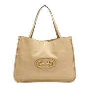 Gucci Vintage Pre-owned Laeder gucci-vskor Beige, Dam