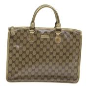 Gucci Vintage Pre-owned Canvas gucci-vskor Yellow, Dam