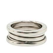 Bvlgari Vintage Pre-owned Silver ringar Gray, Dam