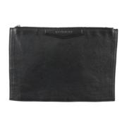 Givenchy Pre-owned Pre-owned Laeder kuvertvskor Black, Dam