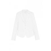 Patrizia Pepe Slim Fit Sportjacka White, Dam