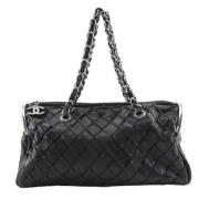 Chanel Vintage Pre-owned Laeder chanel-vskor Black, Dam