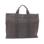 Hermès Vintage Pre-owned Canvas handvskor Brown, Unisex