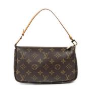 Louis Vuitton Vintage Pre-owned Canvas louis-vuitton-vskor Brown, Dam