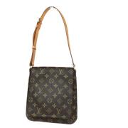 Louis Vuitton Vintage Pre-owned Canvas louis-vuitton-vskor Brown, Dam