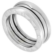 Bvlgari Vintage Pre-owned Silver ringar Gray, Dam