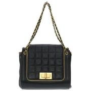 Chanel Vintage Pre-owned Laeder chanel-vskor Black, Dam