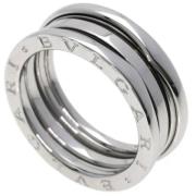 Bvlgari Vintage Pre-owned Vitt guld ringar Gray, Unisex