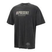 Represent Svart Bomull T-shirt 'Godspeed' Herr Black, Herr