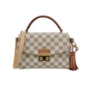 Louis Vuitton Vintage Pre-owned Canvas louis-vuitton-vskor White, Dam