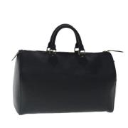 Louis Vuitton Vintage Pre-owned Laeder louis-vuitton-vskor Black, Dam